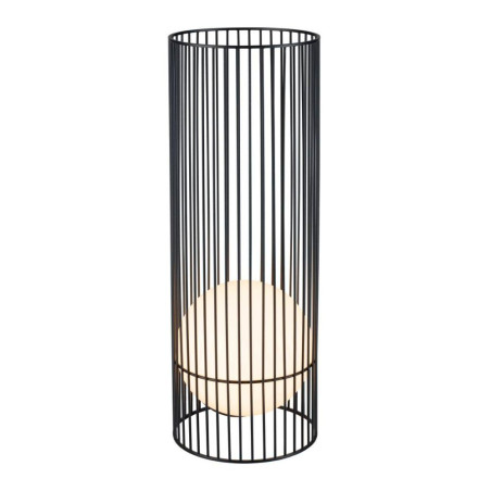 Petit lampadaire noir extérieur