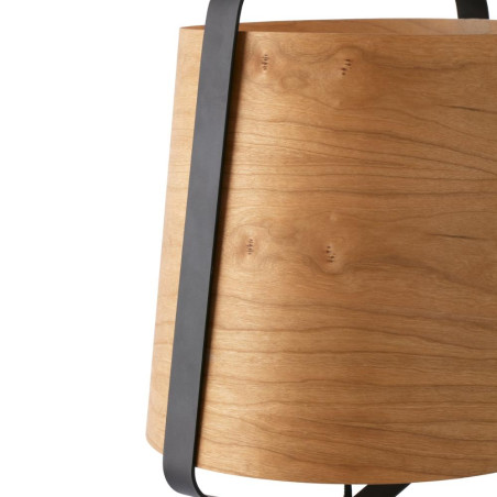 lampe bois massif