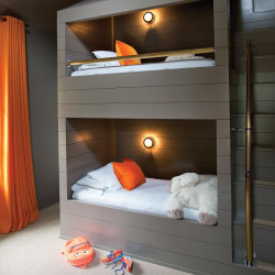Applique chambre hublot en laiton