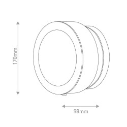 applique design laiton pour couloir