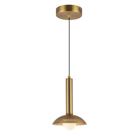 Suspension LED tubulaire doré