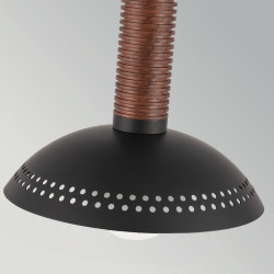 suspension cylindrique avec abat-jour