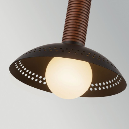 Suspension design noire pour entrée