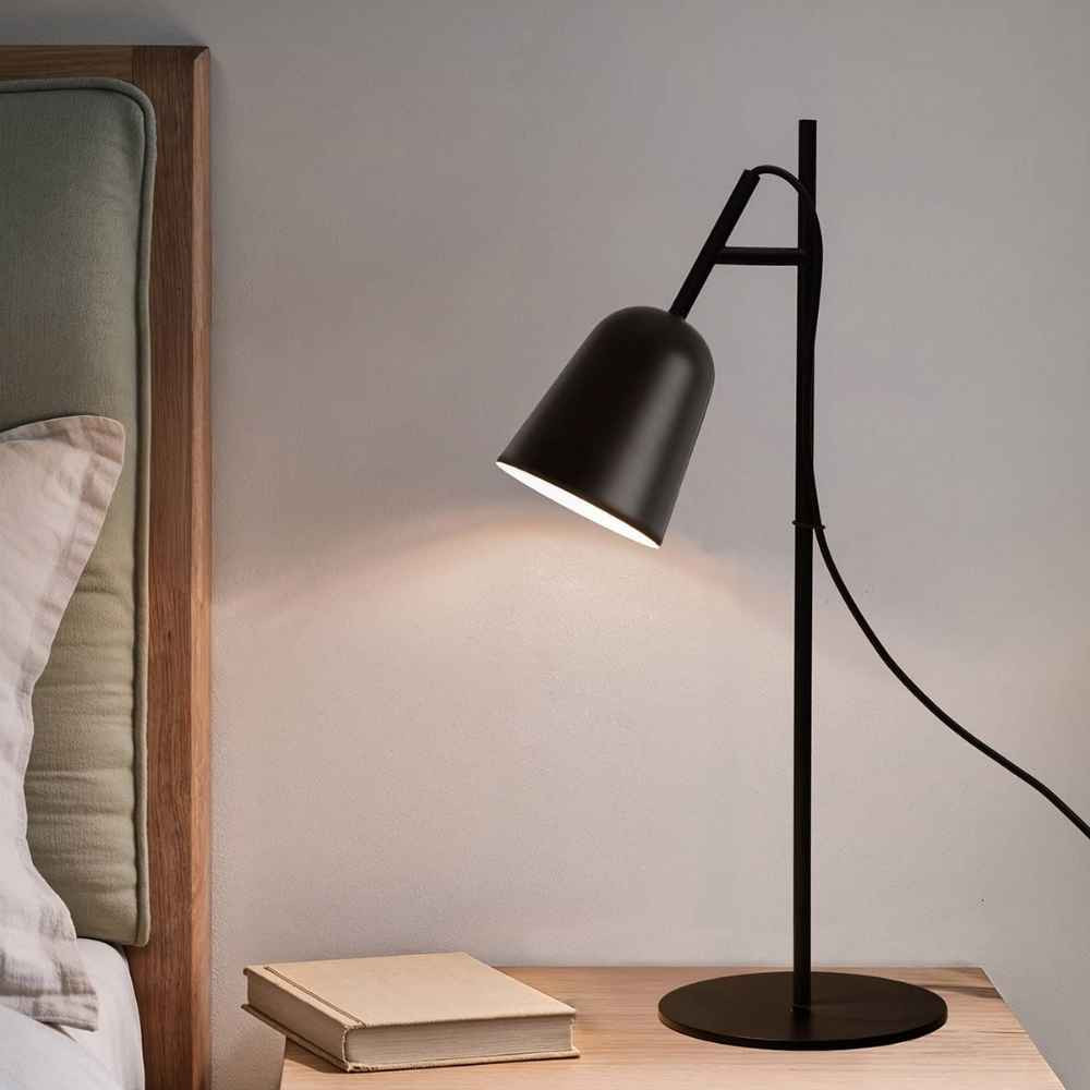 lampe studio noir orientable