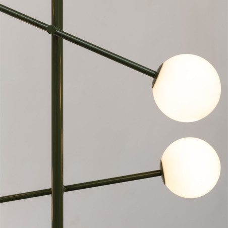 lampadaire design moderne vert