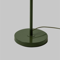 lampadaire vert lumière d’ambiance