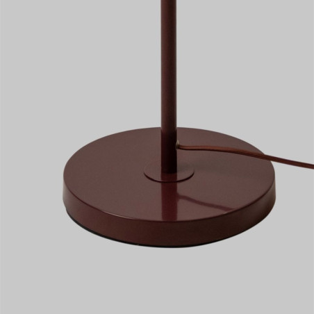 lampadaire rouge structure ajustable