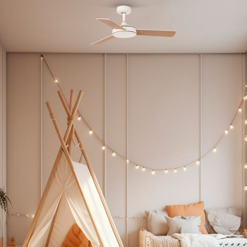 ventilateur de plafond blanc 106cm