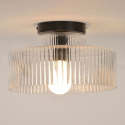 plafonnier en verre pour couloir