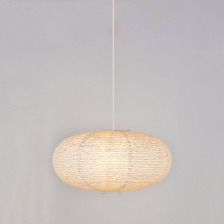 Suspension blanche en papier de riz