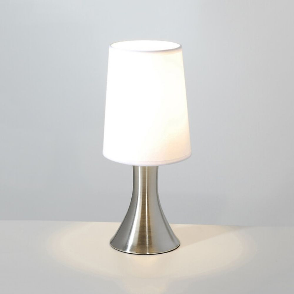 lampe de chevet tactile en alu