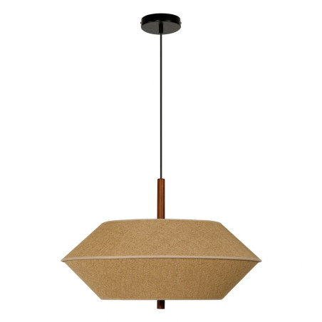suspension salon conique havane beige