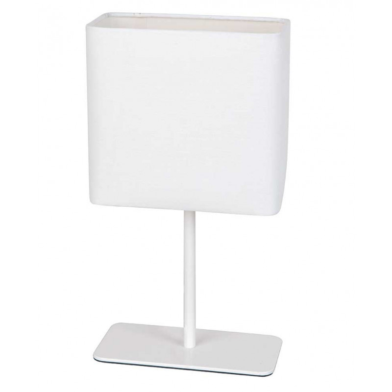 Lampe blanche rectangle