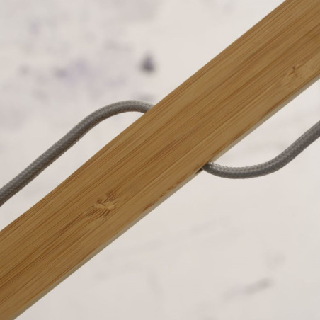 pied de lampe bambou design naturel