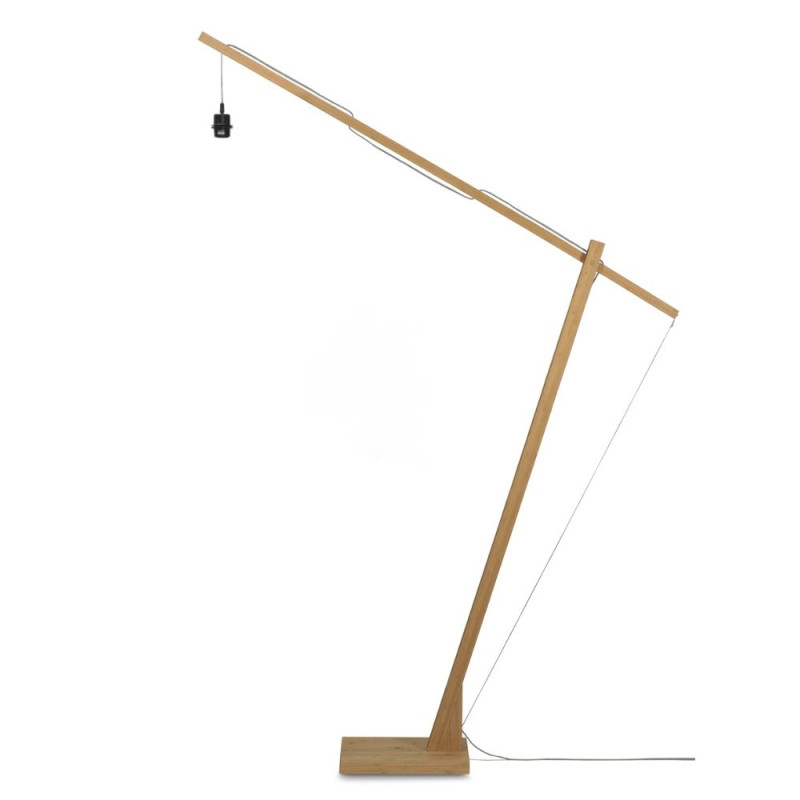 pied de lampadaire Montblanc bambou naturel