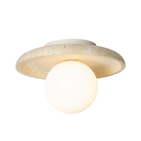applique travertin blanc naturelle