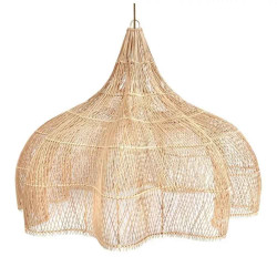 luminaire xxl en rotin