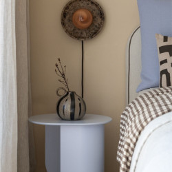 applique murale rond en marbre 25cm
