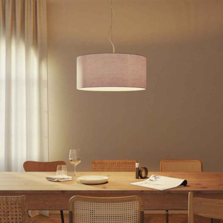 abat-jour pour suspension violet XXL