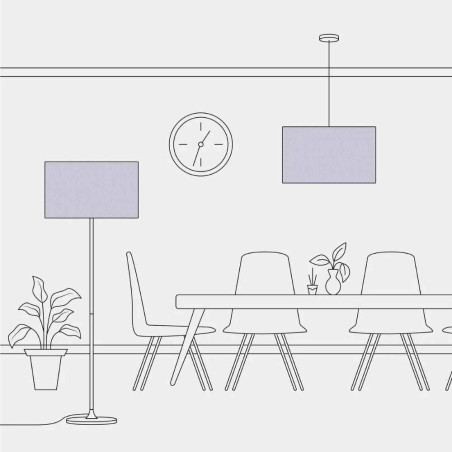 abat-jour grande taille pour lampe