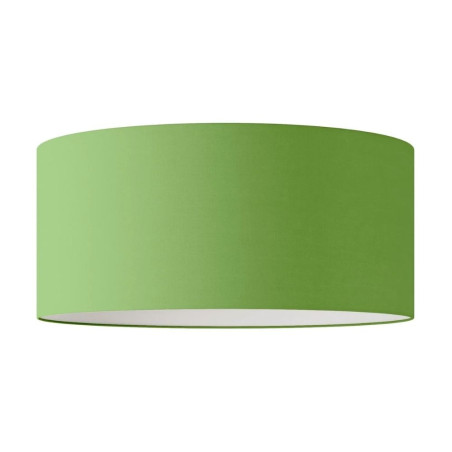 Grand abat-jour cylindrique vert pistache