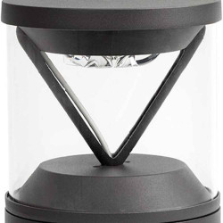 Lampe balise RUSH 800 accent 20 W avec diffuseur polycarbonate transparent