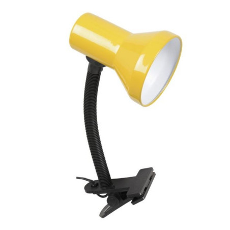 lampe pince bureau jaune