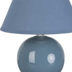 Lampe boule bleue