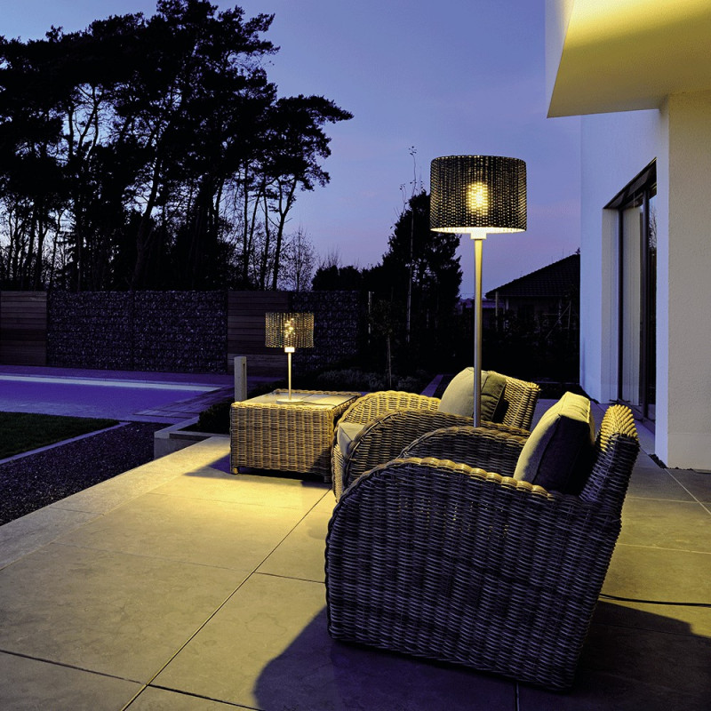 Lampe extérieure déco en inox Lampe Avenue