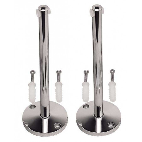 Supports muraux longs pour câble tendu