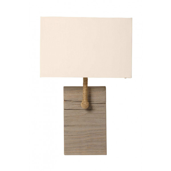 Applique Murale Bord De Mer Applique abat jour beige et bois vieilli, bord de mer. Sur Lampe  Applique Murale Bord De Mer