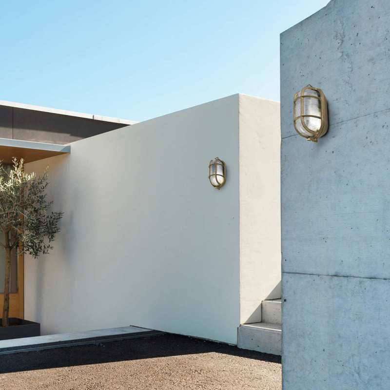 Applique bord de mer laiton