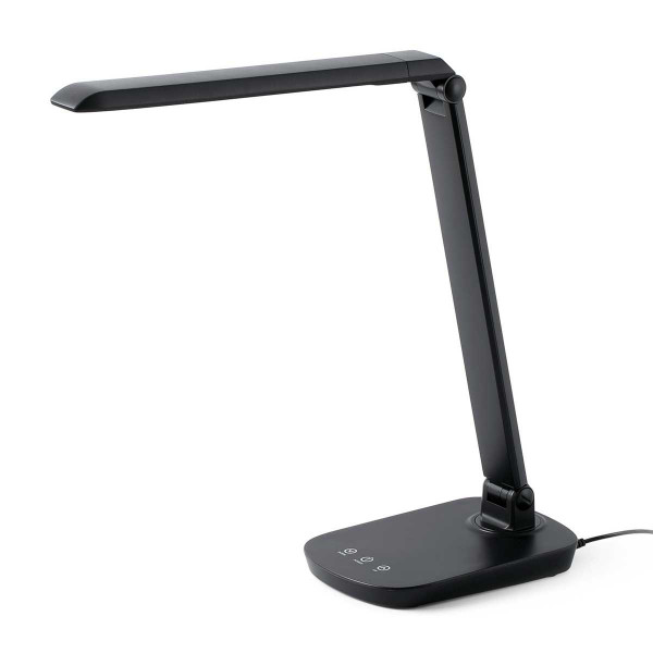 Lampe Bureau Noire Led Tactile Avec Variateur De Lumiere Lampe Avenue