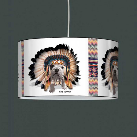 Suspension chambre d'enfant chef indien