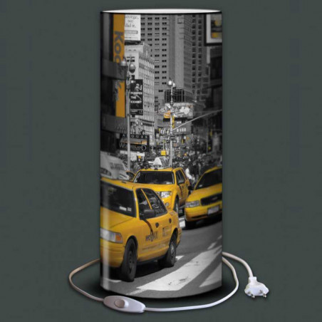 Lampe à poser taxi jaune New York