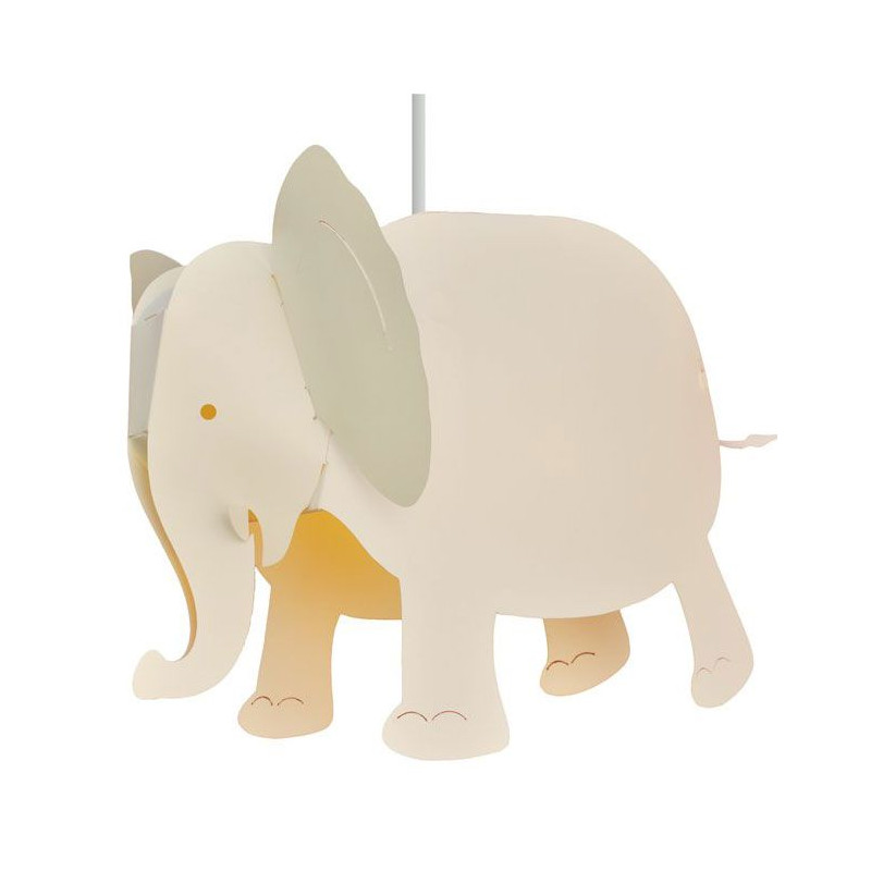 lampe éléphant ivoire
