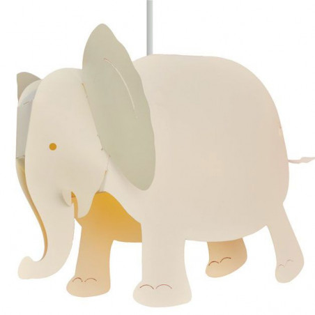 lampe éléphant ivoire