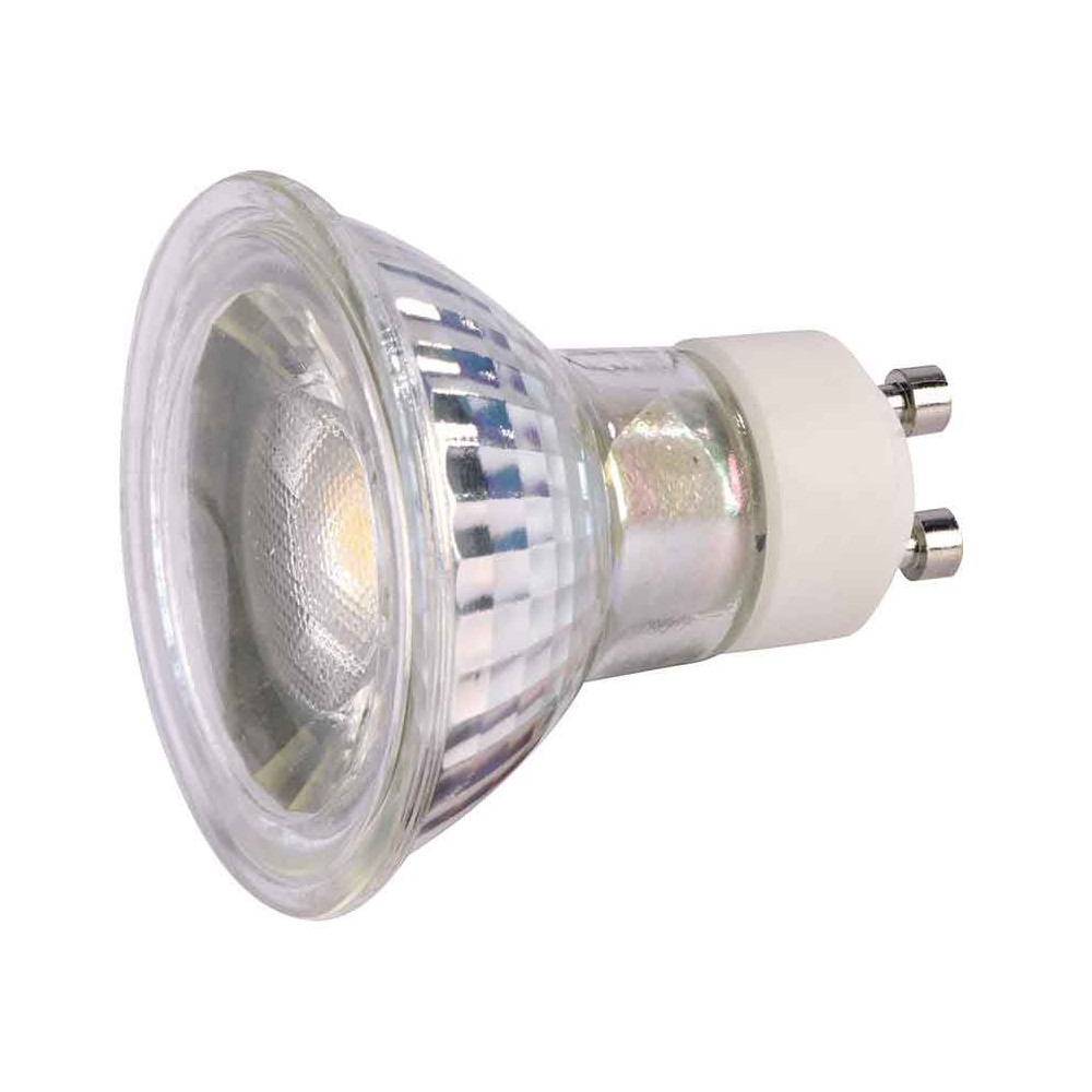 LED GU10. 7W. COB LED. 2700K. 38°. non variable