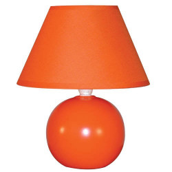 Lampe de chevet orange