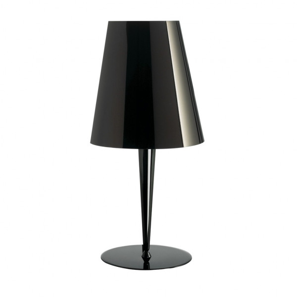 Petite lampe noire Sompex. Lampe chevet noire