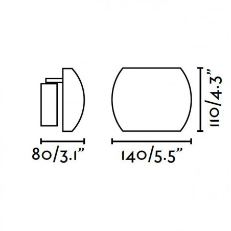dimensions applique de chevet design