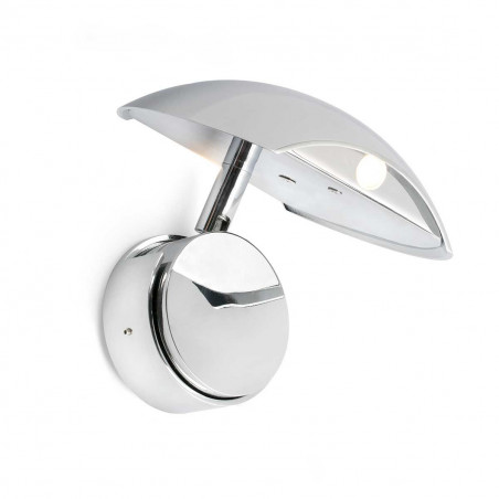 Applique orientable argentée