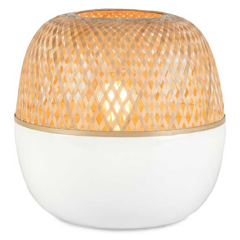 Lampe design en bambou - luminaire écolo et solidaire